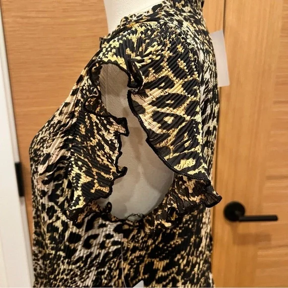 Melloday | Size Small | Antheia Dress |  Leopard Print Open Back | NWT - Picture 8 of 15